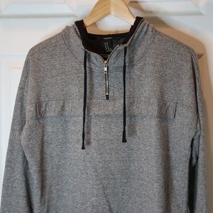 Quarter Zip hoodie - Gray